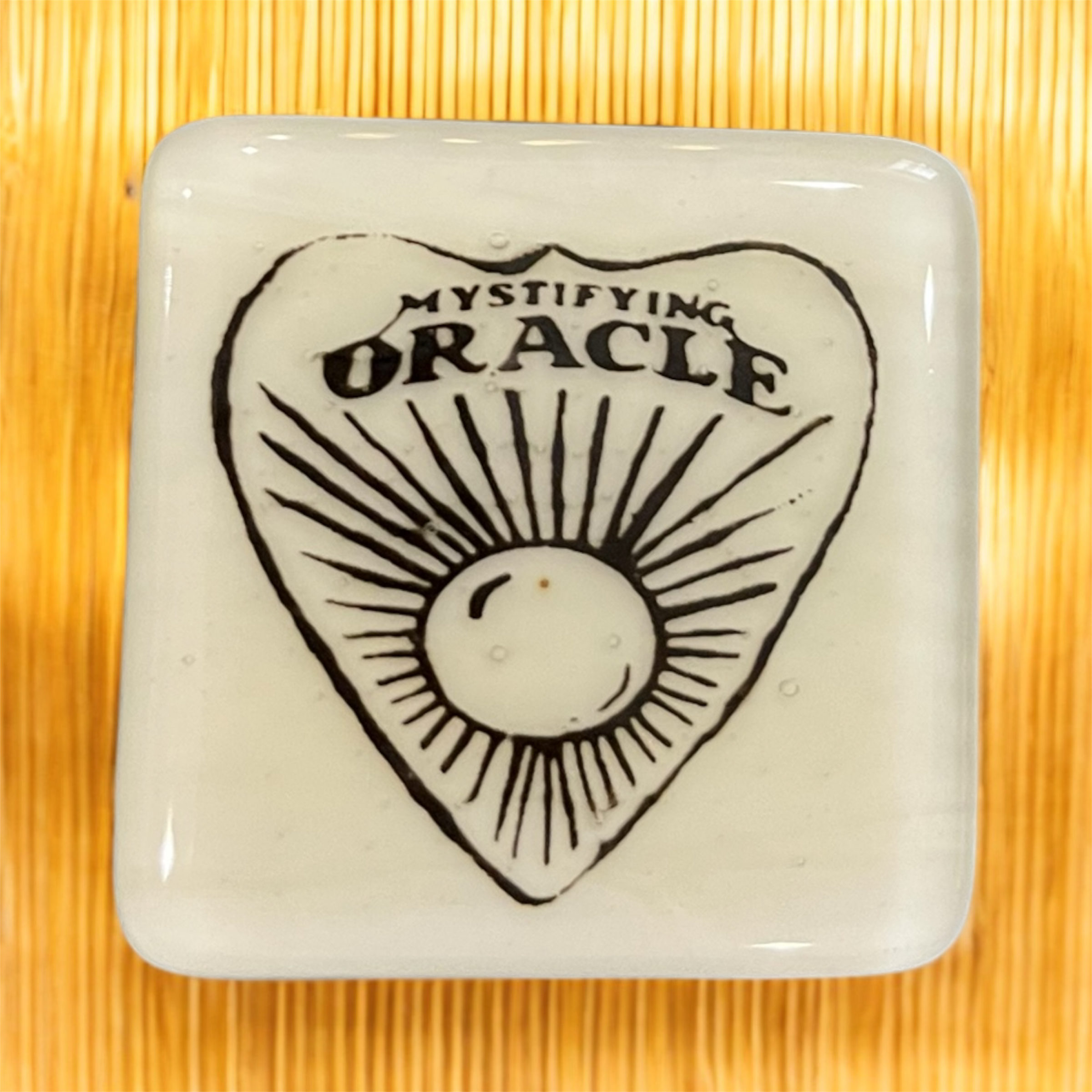 Glass Magnet - Ouija Planchette