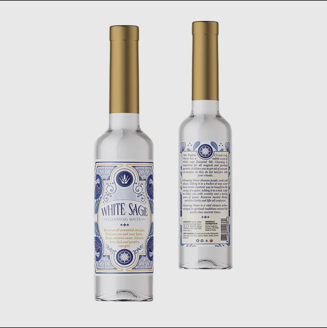 White Sage Cleansing Water