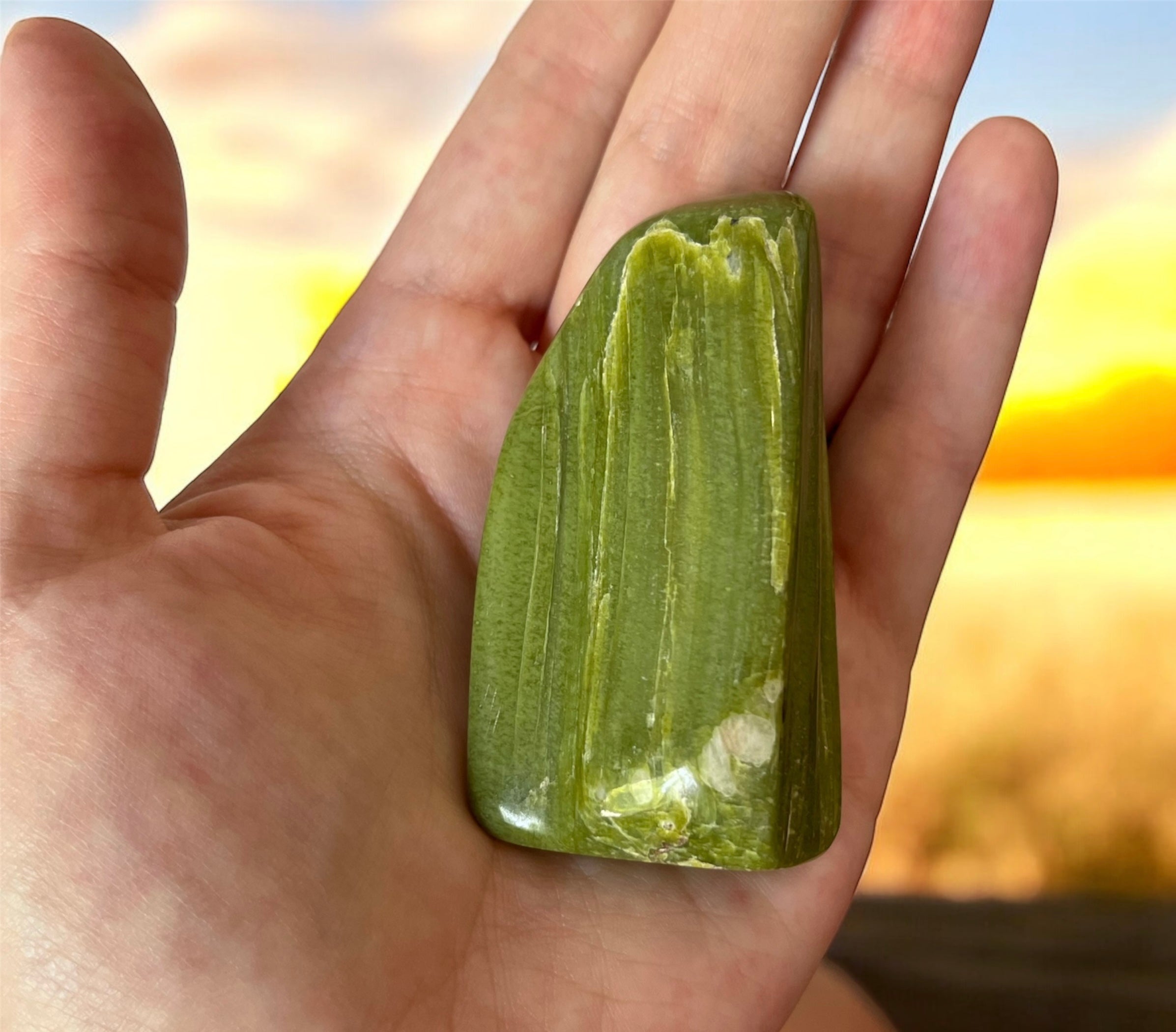 Small Serpentine Statue Crystal