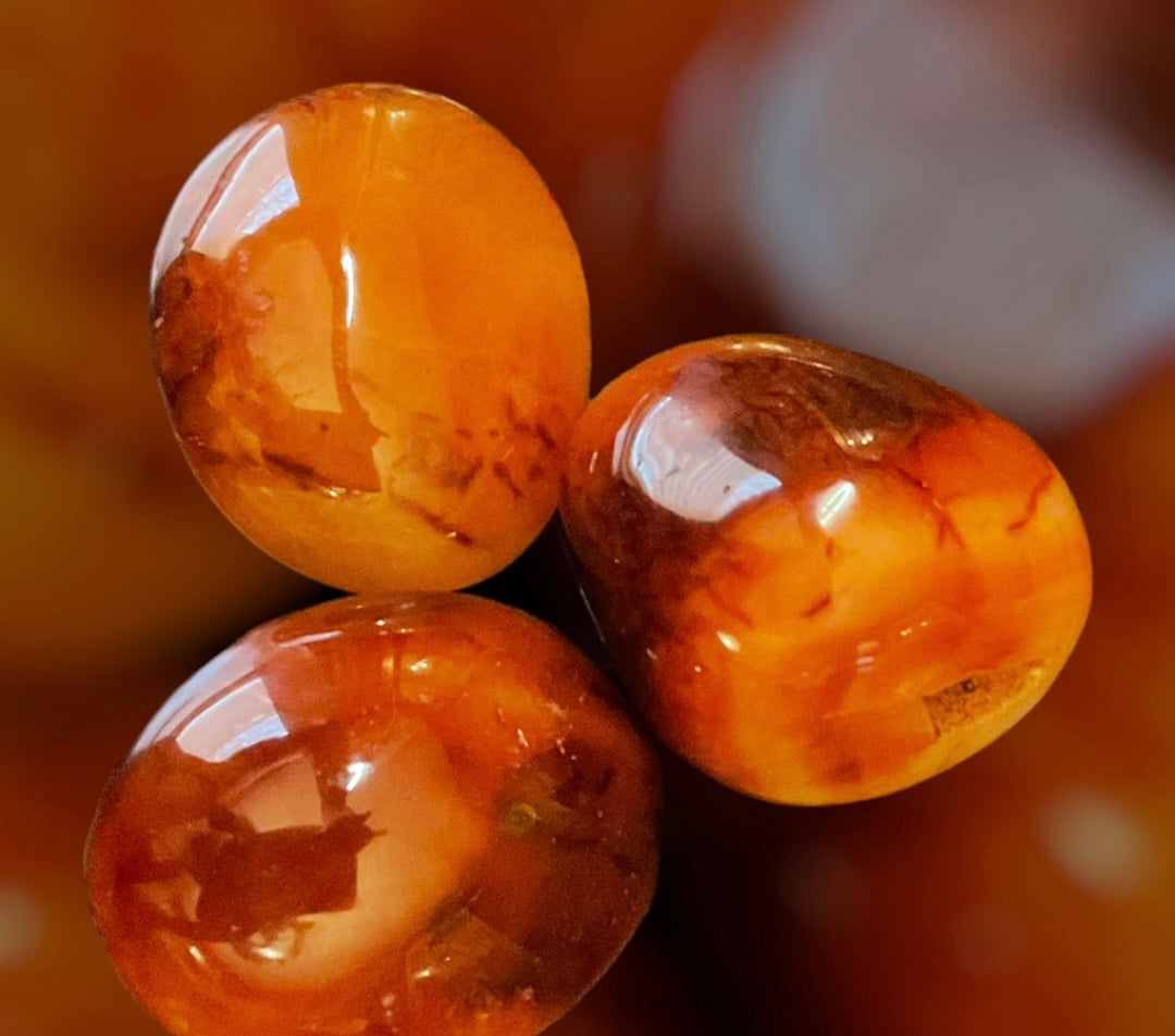 Carnelian Palm Stone (large)