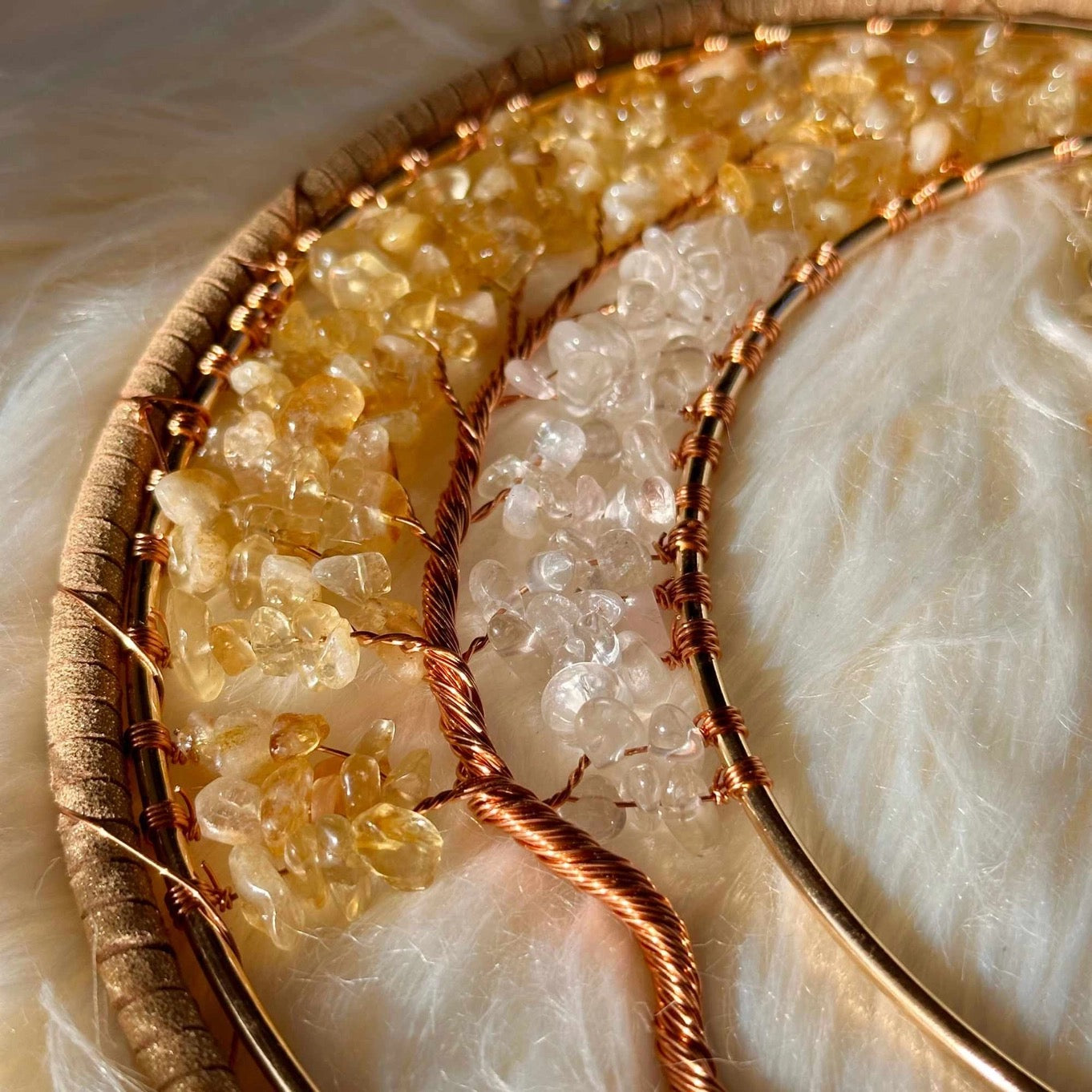 Citrine Tree of Wealth Suncatcher