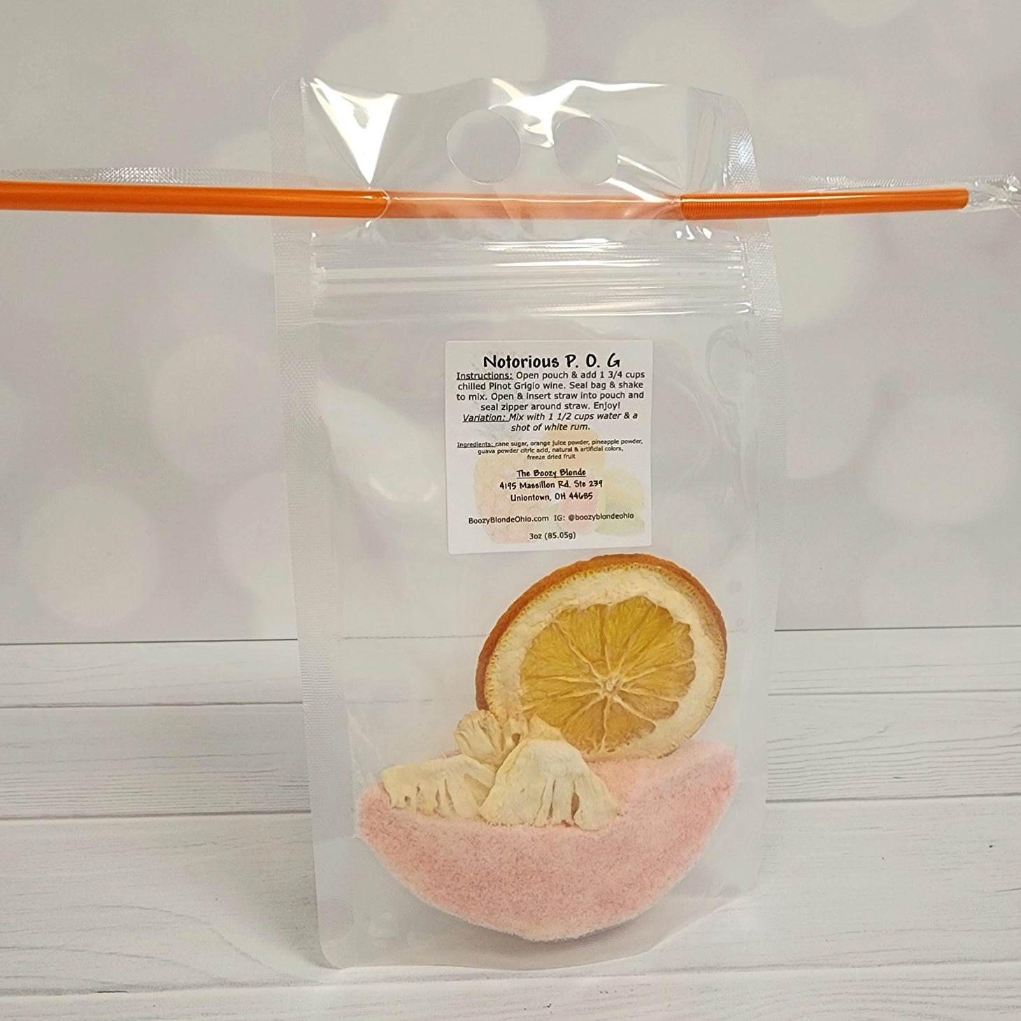 Notorious P.O.G. Adult Drink Pouch Cocktail Mix