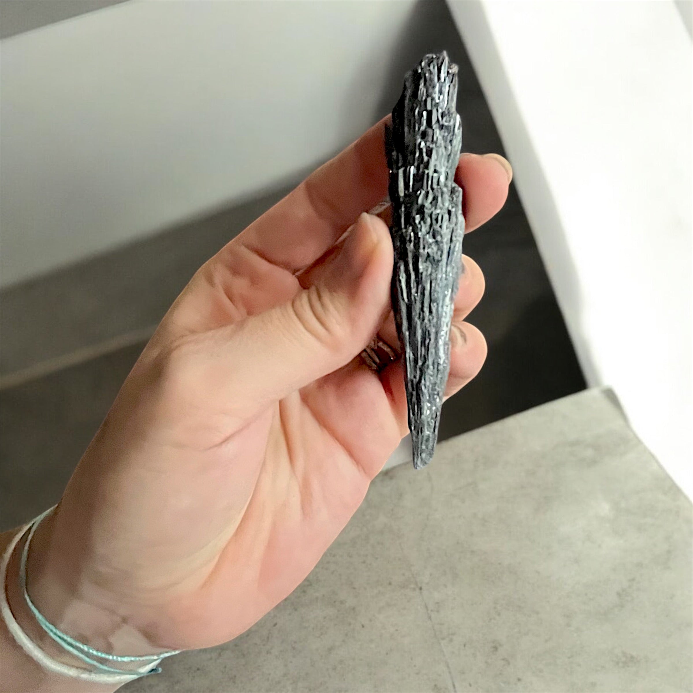 Black Kyanite Fan (Small)