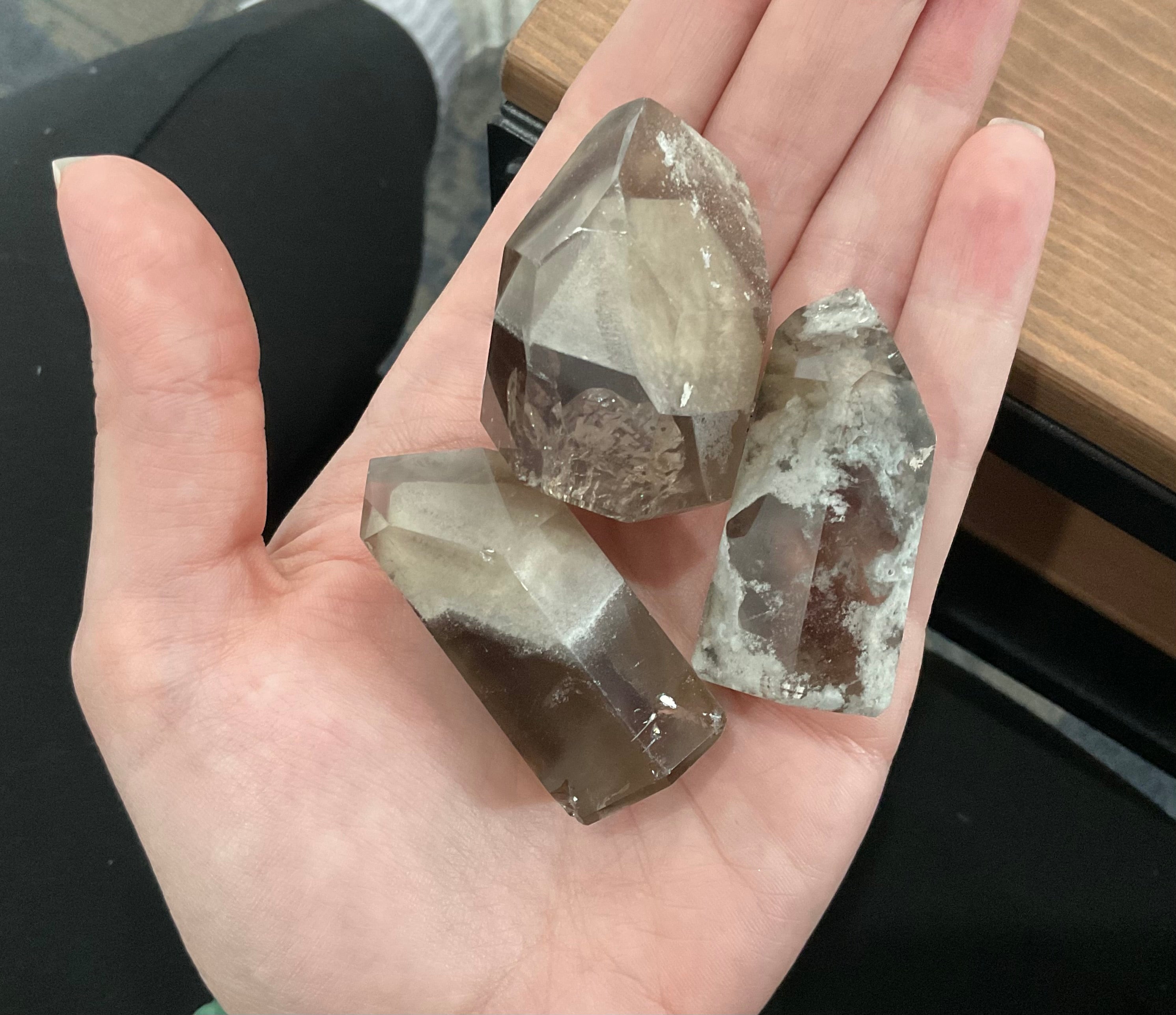 Smoky Iodolite Points