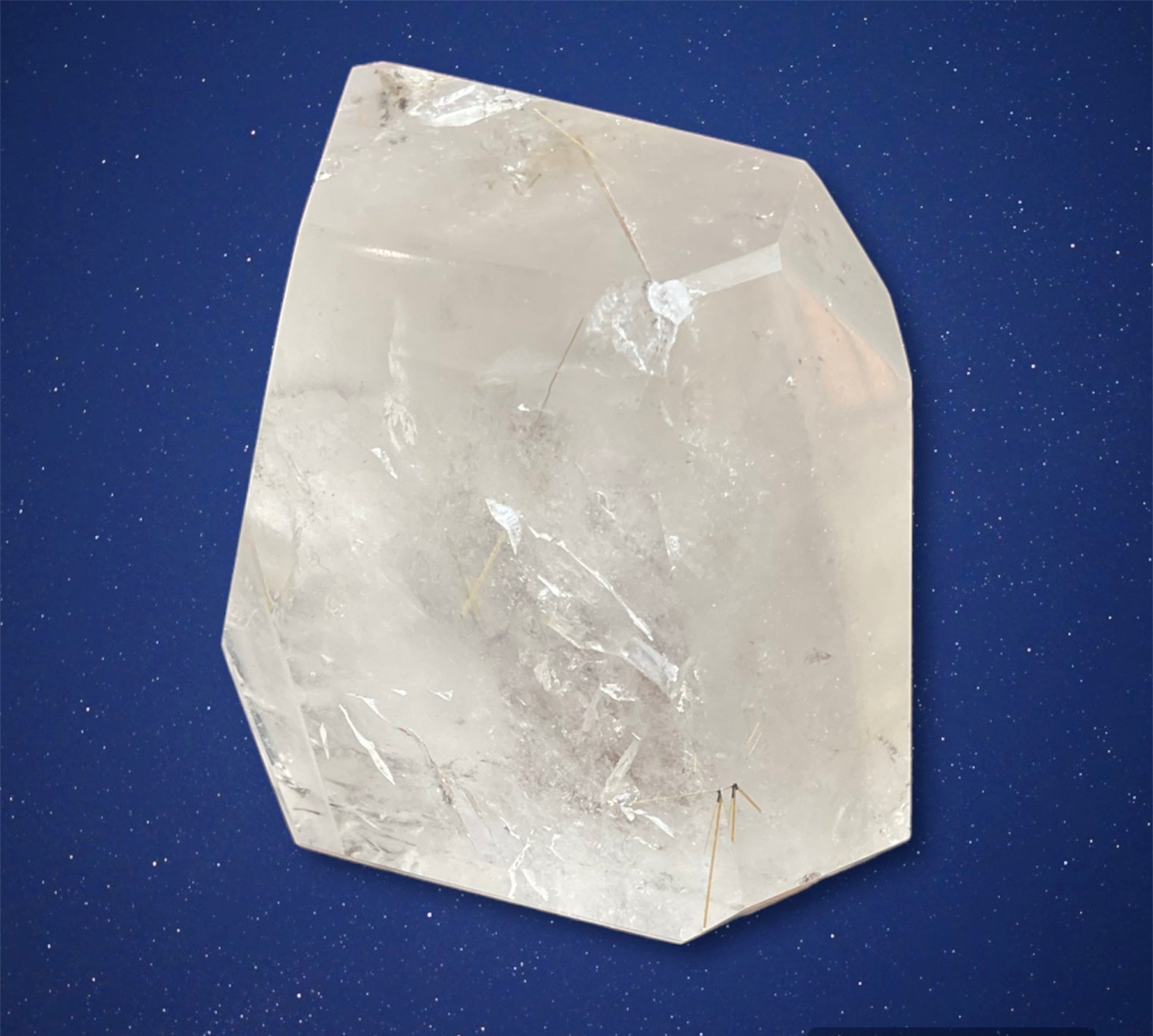 Polished Rutilated Quartz (large)