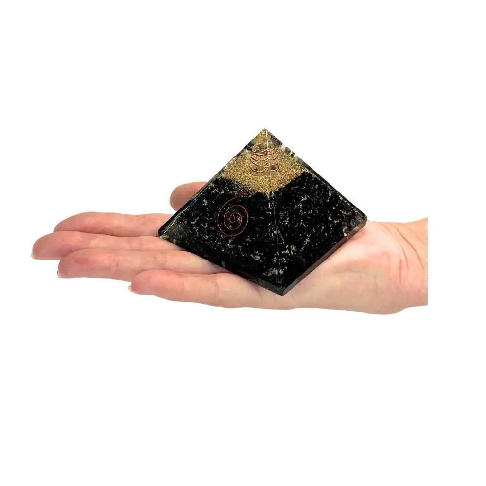 Black Tourmaline Orgonite Pyramid