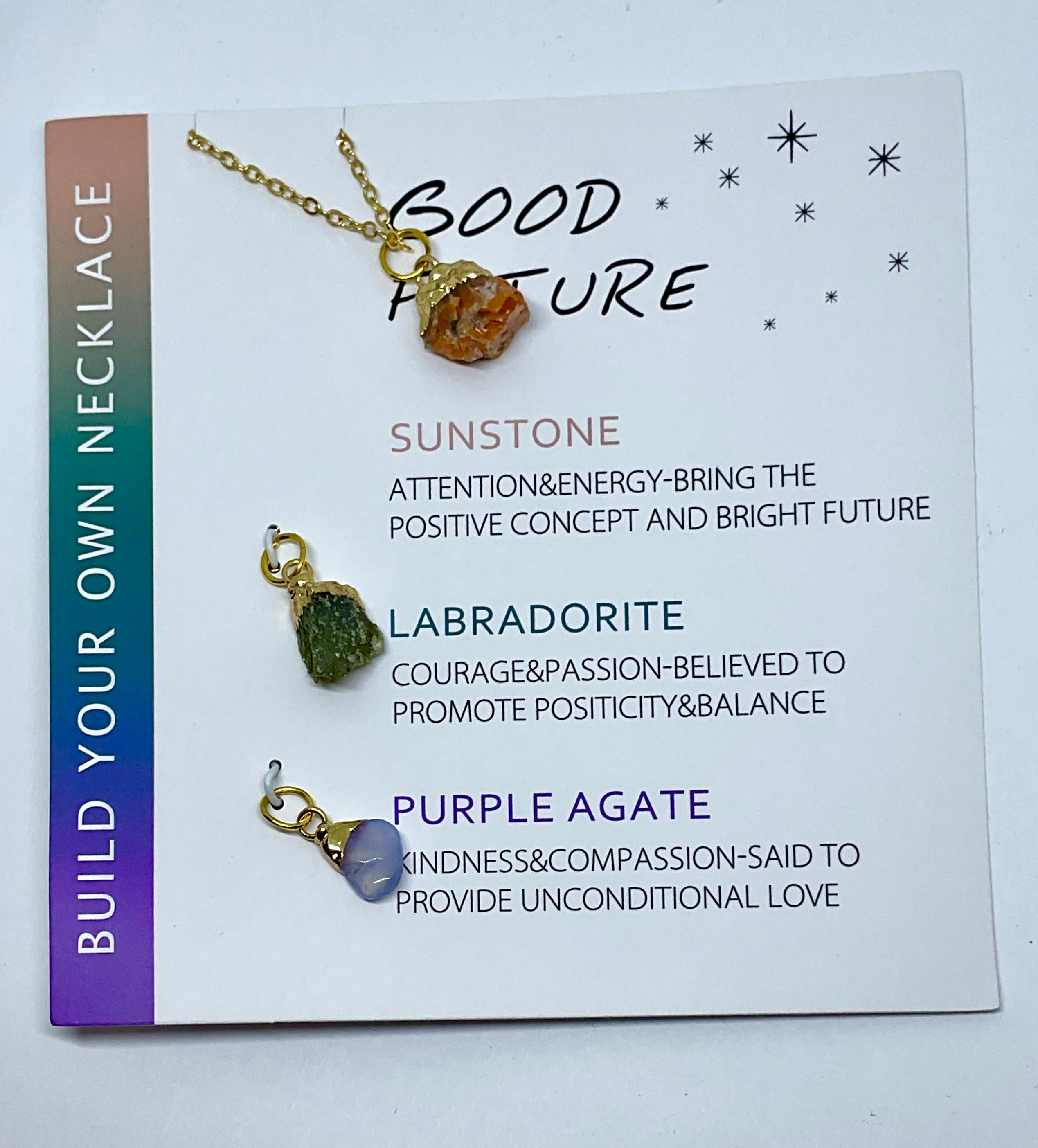 “Good Future” Gold Necklace Bundle