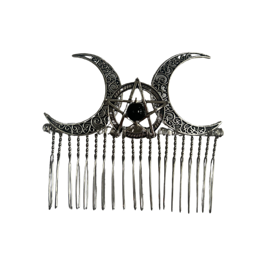 Pentagram Hair Comb