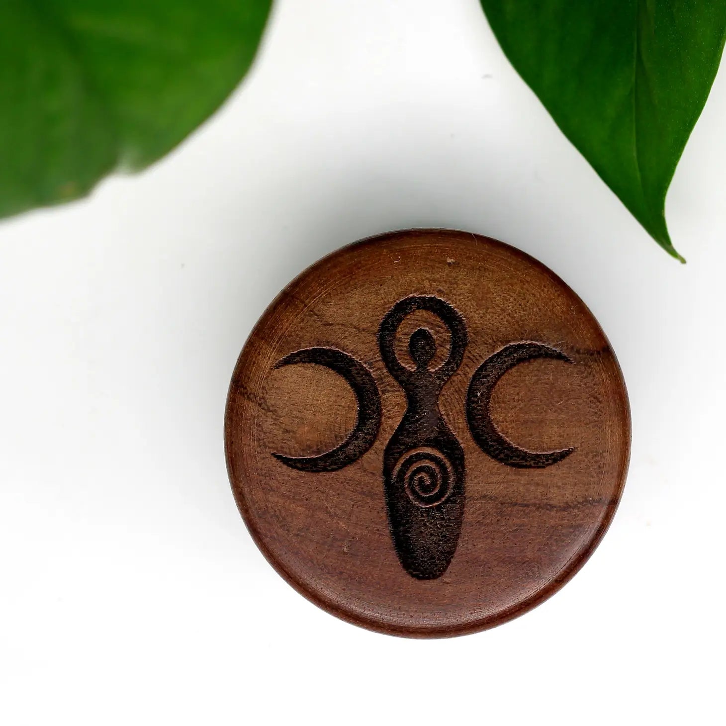 Goddess Wooden Herb Grinder