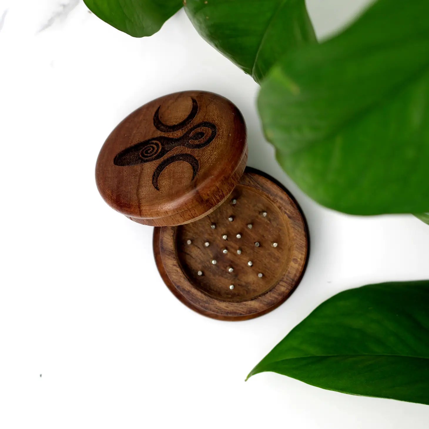 Goddess Wooden Herb Grinder