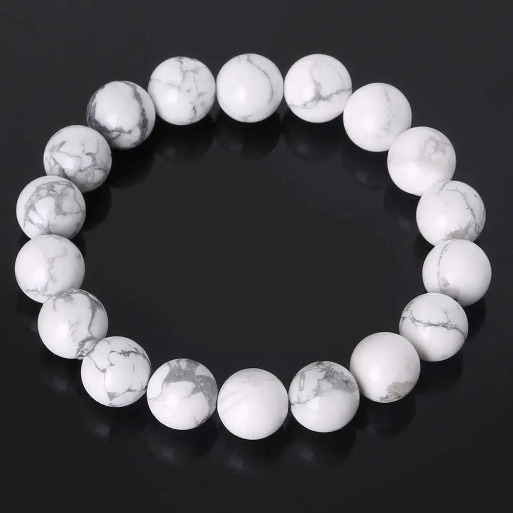 6mm Howlite Bracelet