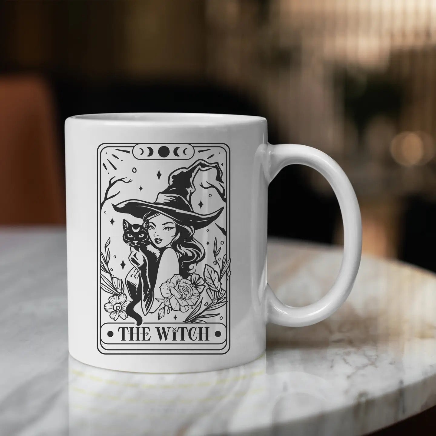 The Witch Tarot Card Mug